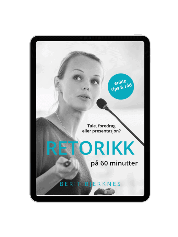 E-boken Retorikk på 60 minutter