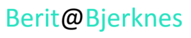 Berit Bjerknes Logo